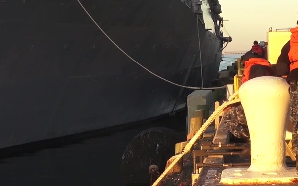 USS Ramage Deploys