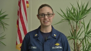 Petty Officer 1st Class Jaclyn Stamos