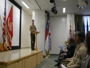 Six people becoming naturalized American citizens on MCAS Iwakuni