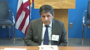 City College of New York Dean Juan Carlos Mercado briefs the NYFPC