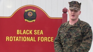 Happy Thanksgiving from Romania!: Cpl. Zachary Norris gives a shout-out to Conway, SC