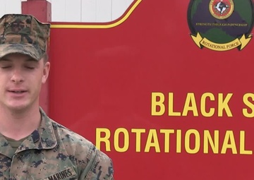 Happy Thanksgiving from Romania!: Sgt. James Supeck gives a shout-out to Bethlehem, PA