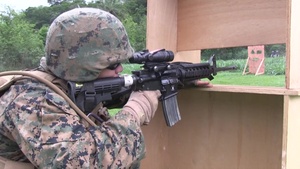 Partner Nations Conduct Rifle Range