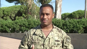 Petty Officer 2nd Class Bernard Washington