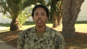 Petty Officer 3rd Class Lecreia Hudson