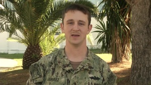 Petty Officer 3rd Class Tony Juarez