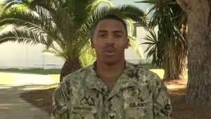 Petty Officer 3rd Class Darshawn Pumphreyking