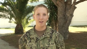 Seaman Apprentice Sara Buckley