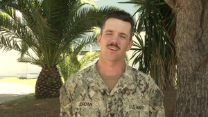 Petty Officer 1st Class Justin Jordan