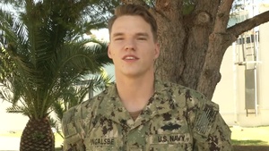 Petty Officer 3rd Class Brandon Ingalsbe