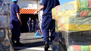 Coast Guard Offloads More than 25 Tons of Cocaine