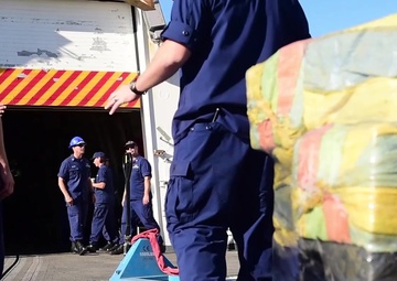 Coast Guard Offloads More than 25 Tons of Cocaine