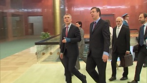 NATO Secretary General Visits Serbia