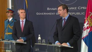 NATO Secretary General's Joint press Conference with the Prime Minister of Serbia, Aleksandar Vučić