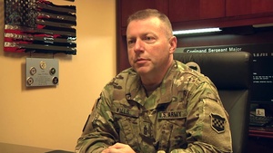 CSM Jim Wills Q&A about selection of CSM of the Army Reserve