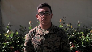 Marine Lance Cpl. David Marquez