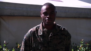 Marine Lance Cpl. Tafari Carter