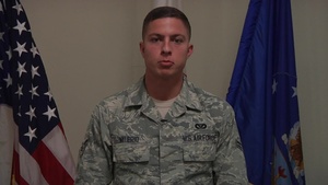 Airman 1st Class Taylor Valerio