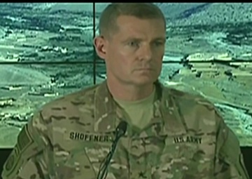 Commander, U.S. Forces-Afghanistan Briefs Reporters