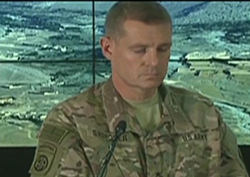 Commander, U.S. Forces-Afghanistan Briefs Reporters