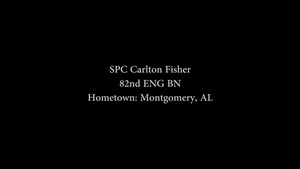 Spc. Carlton Fisher