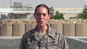 Air Force Maj. Amy Claypool