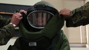 1st EOD Company Marines Make a Wish a Reality