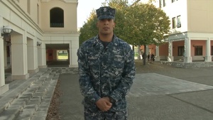 Petty Officer 1st Class Romani Dardon