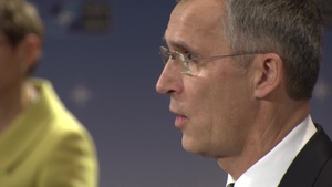 NATO Secretary General - Press Conference, Foreign Ministers Meeting Broll