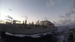 USS Lassen Receives Fuel
