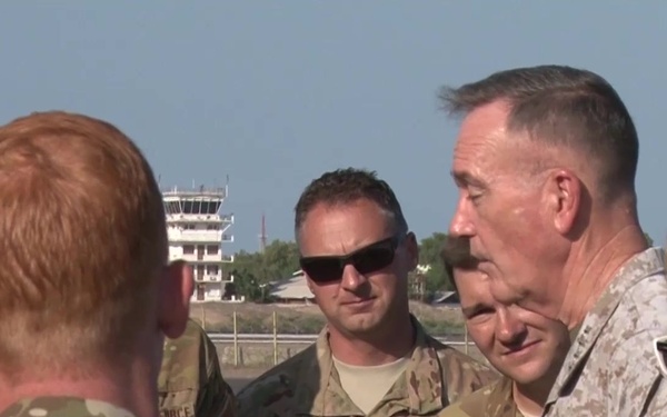 Chairman of the Joint Chiefs of Staff Visits Djibouti