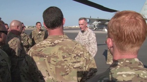 DoD News: CJCS Dunford Visits Service Members in Djibouti