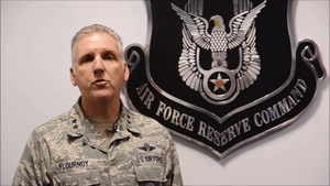Flournoy Addresses 434th ARW for Outstanding Year