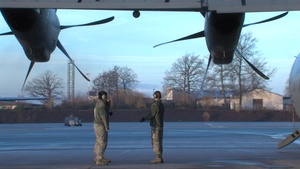 Preparations for "Operation Toy Drop"