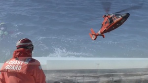 Coast Guard Auxiliary Hoist Training