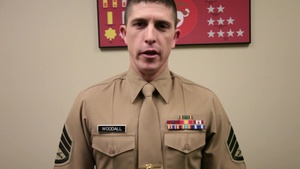 Staff Sgt. Mathew Woodall: Liberty Bowl Shoutout