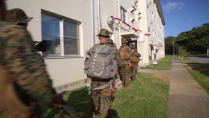 Marines Conduct Crime Investigation Exercise