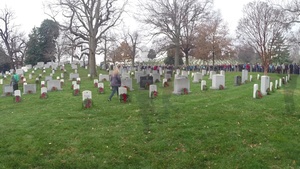 Arlington National Cemetery: Wreaths Across America 2015