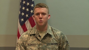 Senior Airman Dillon McCormick Holiday Greeting 2015