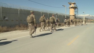 Bagram Service Members Ruck to Remember