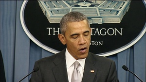 Obama Briefs Media on Counter-ISIL Campaign
