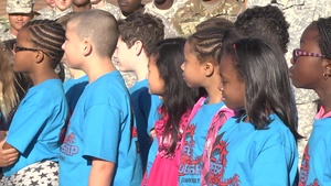 Elementary Students Bring Fort Hood Soldiers Holiday Cheer