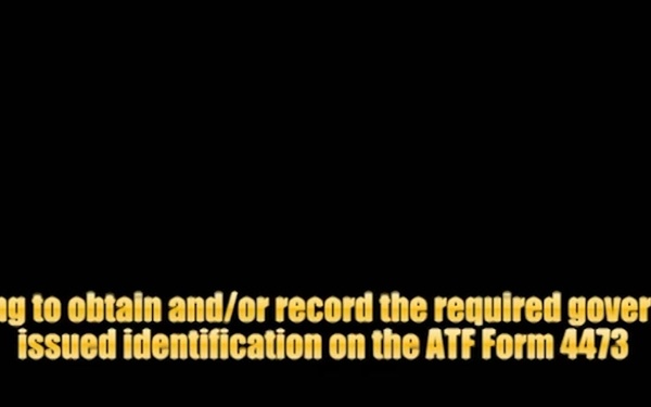 ATF's Top 10 Rules of Gun Sales