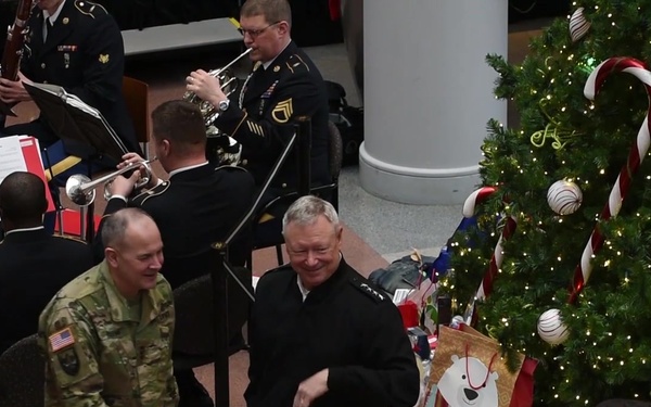 National Guard's Holiday Tree-Lighting at Arlington Hall Station