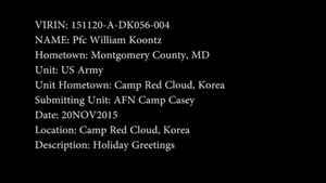 Pfc. William Koontz