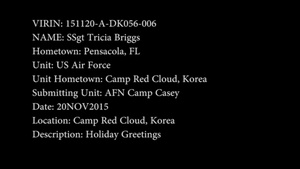 Staff Sgt. Tricia Briggs