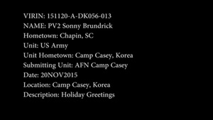 PV2 Sonny Brundrick