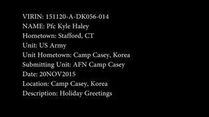 Pfc. Kyle Haley
