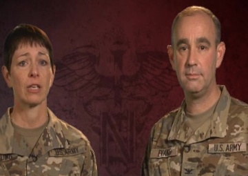 MG Barbara Holcomb and COL Richard Evans introductory message