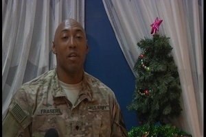 Spc. Leon Fraser Holiday Greeting